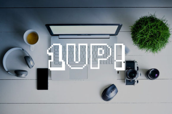 1Up! The Futuristic Display Font for Bold Visuals