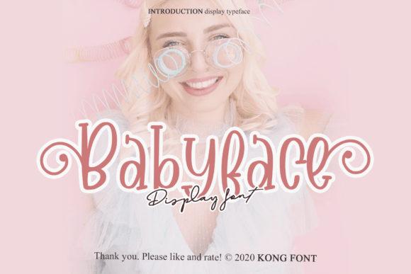 Babyface: The Playful Script Font for Crafters & Designers