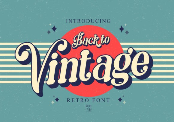 Back to Vintage: A Font That Feels Like a Familiar Favorite