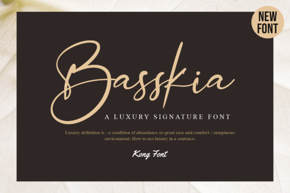 Basskia: The Playful Script Font for Modern Creatives