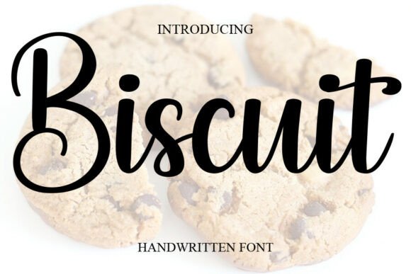Biscuit: A Sweet Handwritten Font for Joyful Design