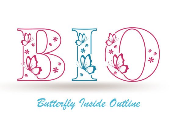 Butterfly Inside: An Elegant Decorative Font for Creative Projects