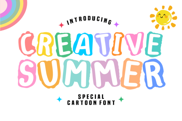 Creative Summer: The Playful Font for Bright Branding