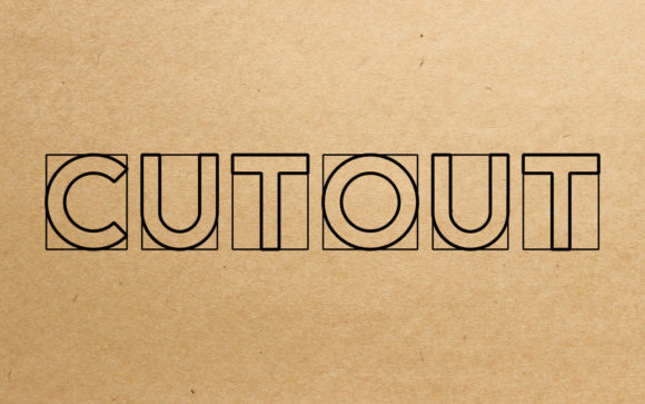 Cut Out: A Display Font That Brings Ideas to Life