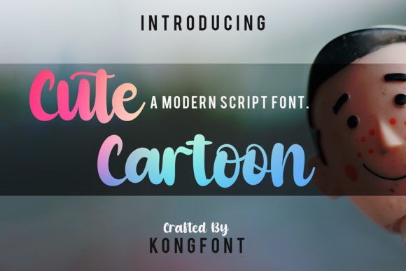 Cute Cartoon: A Playful Script Font for Creative Projects