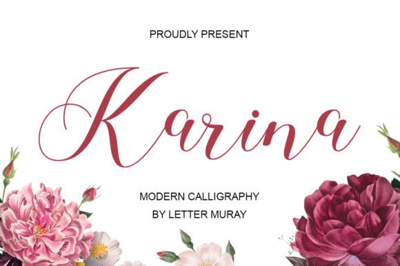 Discover the Handwritten Charm of Karina Font