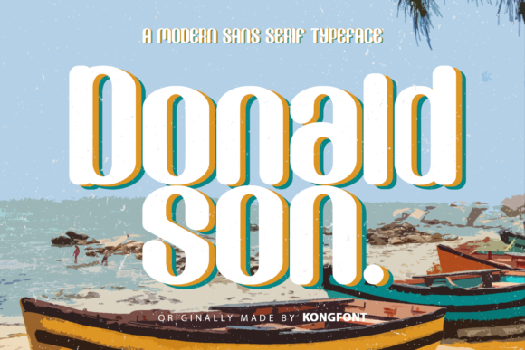 Donaldson: A Modern Script Font for Creative Projects