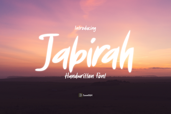 Jabirah: The Dazzling Script Font for Bold Designs