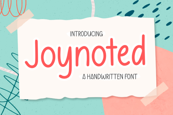 Joynoted: A Handwritten Font for Modern Branding