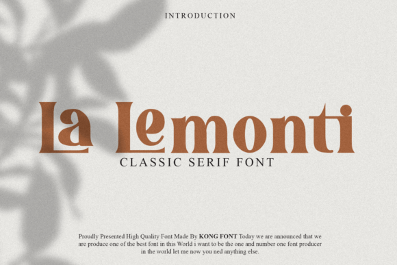 La Lemonti: A Handwritten Font for Modern Designers