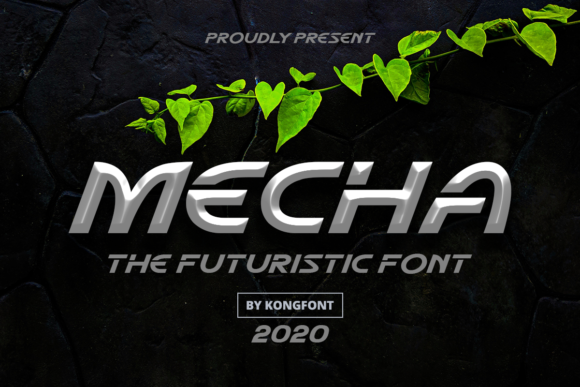 Mecha: A Bold Typeface for Modern Creative Projects
