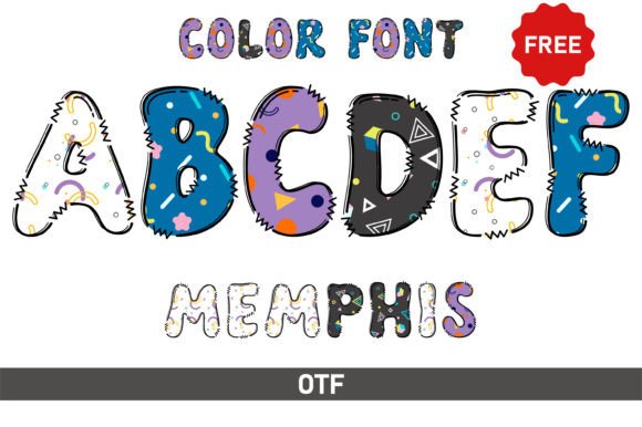 Memphis: A Font That Brings Playful Energy to Your Designs