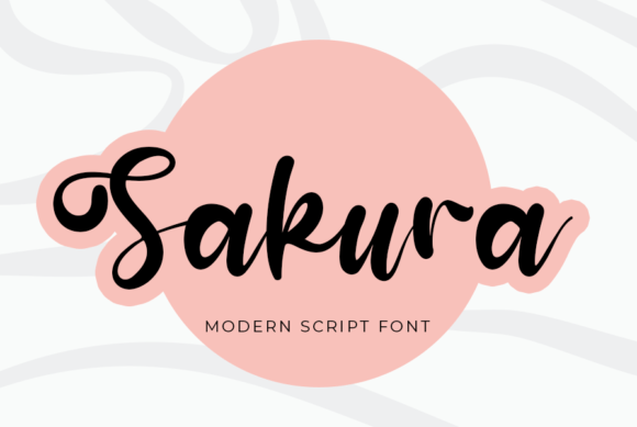 Sakura: The Handwritten Font That Brings a Luxury Spark to Your Projects