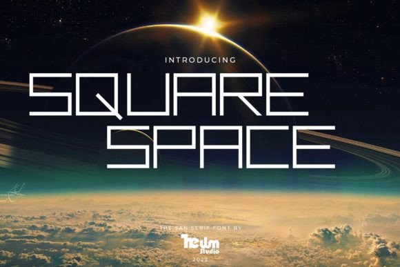 Square Space: The Futuristic Font for Modern Designs