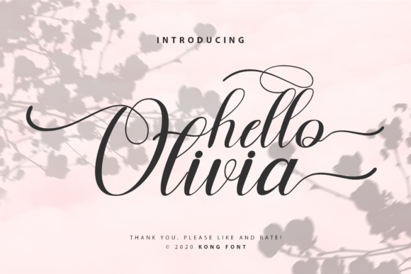 Unlock Playful Creativity with the Hello Olivia Font