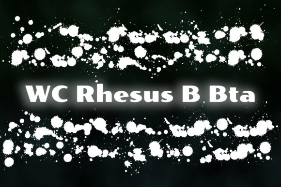 WC Rhesus B Bta: Unleashing Creative Energy with a Bold Dingbat