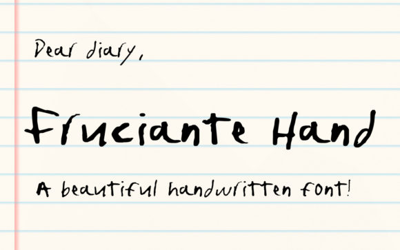 Why the Flowing Script of Fruciante Hand Feels So Alive